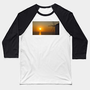 sunset in santorini Baseball T-Shirt